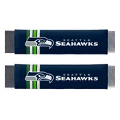 Fan Mats Seattle Seahawks Team Color Rally Seatbelt Pad - 2 Pieces