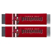 Fan Mats Tampa Bay Buccaneers Team Color Rally Seatbelt Pad - 2 Pieces