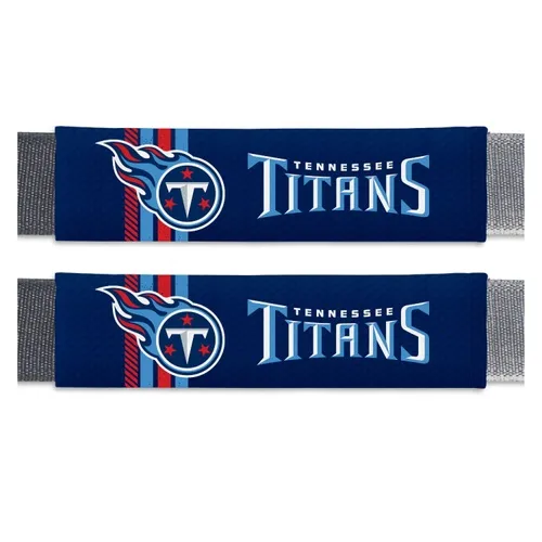 Fan Mats Tennessee Titans Team Color Rally Seatbelt Pad - 2 Pieces