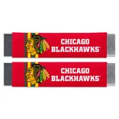 Fan Mats Chicago Blackhawks Team Color Rally Seatbelt Pad - 2 Pieces