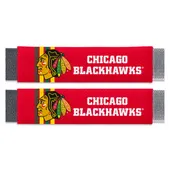 Fan Mats Chicago Blackhawks Team Color Rally Seatbelt Pad - 2 Pieces