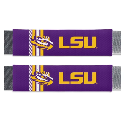 Fan Mats Lsu Tigers Team Color Rally Seatbelt Pad - 2 Pieces