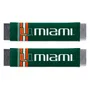 Fan Mats Miami Hurricanes Team Color Rally Seatbelt Pad - 2 Pieces