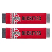 Fan Mats Ohio State Buckeyes Team Color Rally Seatbelt Pad - 2 Pieces