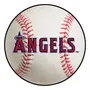 Fan Mats Los Angeles Angels Baseball Rug - 27In. Diameter