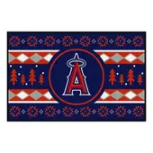 Fan Mats Los Angeles Angels Holiday Sweater Starter Mat Accent Rug - 19In. X 30In.