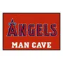 Fan Mats Los Angeles Angels Man Cave Starter Mat Accent Rug - 19In. X 30In.