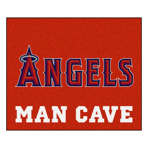 Fan Mats Los Angeles Angels Man Cave Tailgater Rug - 5Ft. X 6Ft.