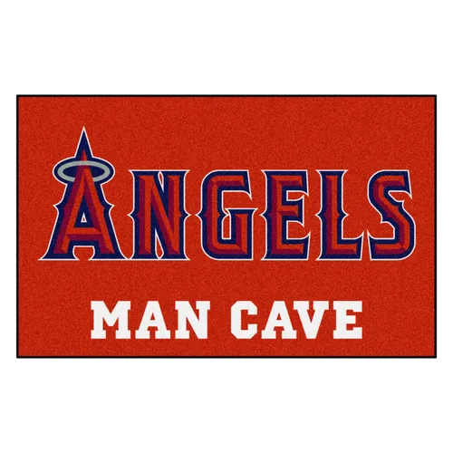 Fan Mats Los Angeles Angels Man Cave Ulti-Mat Rug - 5Ft. X 8Ft.