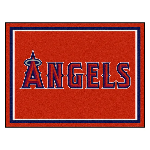 Fan Mats Los Angeles Angels 8Ft. X 10 Ft. Plush Area Rug