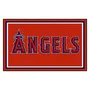 Fan Mats Los Angeles Angels 4Ft. X 6Ft. Plush Area Rug