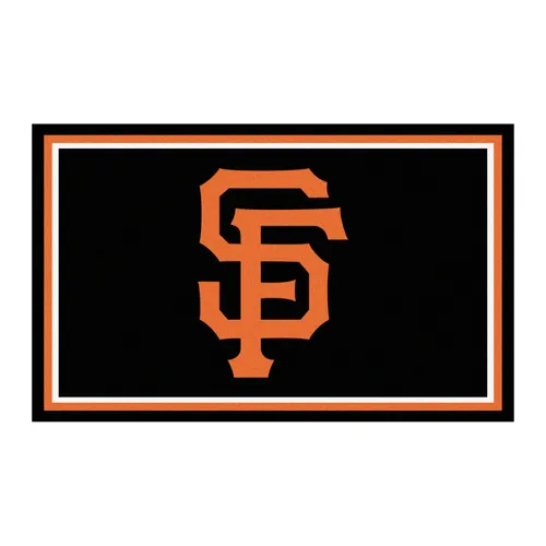 Fan Mats San Francisco Giants 4Ft. X 6Ft. Plush Area Rug