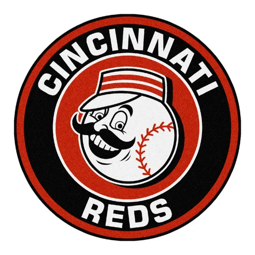 Fan Mats Cincinnati Reds Roundel Rug - 27In. Diameter