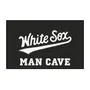 Fan Mats Chicago White Sox Man Cave Ulti-Mat Rug - 5Ft. X 8Ft.