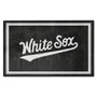 Fan Mats Chicago White Sox 4Ft. X 6Ft. Plush Area Rug