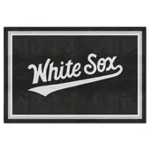 Fan Mats Chicago White Sox 5Ft. X 8 Ft. Plush Area Rug