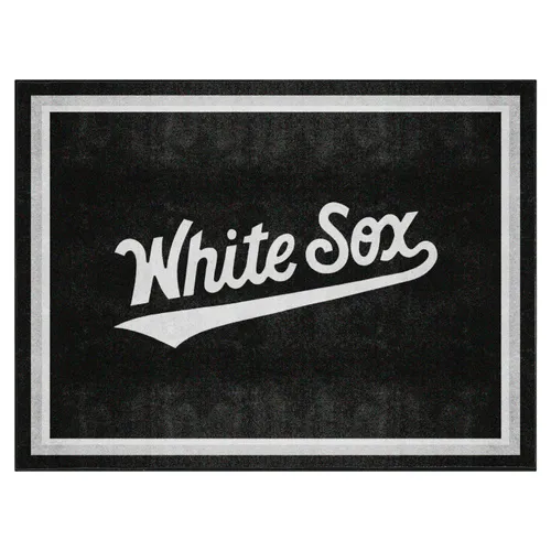 Fan Mats Chicago White Sox 8Ft. X 10 Ft. Plush Area Rug