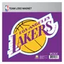 Fan Mats Los Angeles Lakers Large Team Logo Magnet 10" (8.7329"X8.3078")