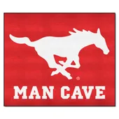 Fan Mats Smu Mustangs Man Cave Tailgater Rug - 5Ft. X 6Ft.