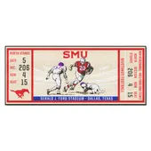 Fan Mats Smu Mustangs Ticket Runner Rug - 30In. X 72In.