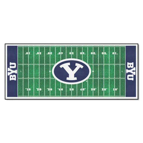 Fan Mats Byu Cougars Field Runner Mat - 30In. X 72In.