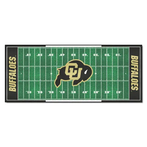 Fan Mats Colorado Buffaloes Field Runner Mat - 30In. X 72In.