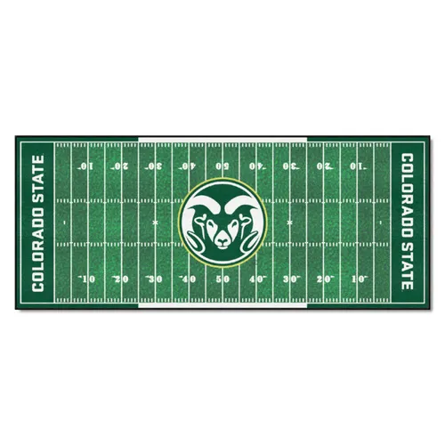 Fan Mats Colorado State Rams Field Runner Mat - 30In. X 72In.