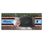 Fan Mats Miami Marlins Baseball Runner Rug - 30In. X 72In.