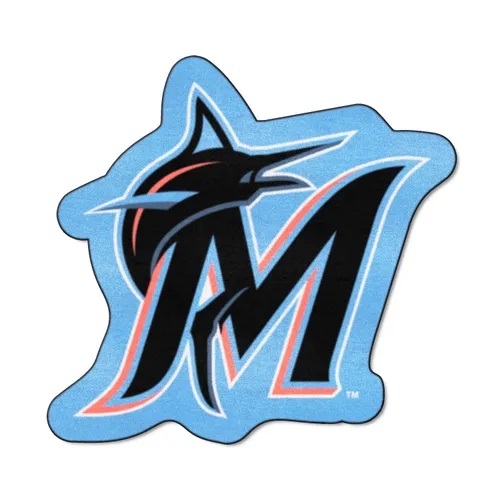 Fan Mats Miami Marlins Mascot Rug