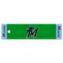 Fan Mats Miami Marlins Putting Green Mat - 1.5Ft. X 6Ft.