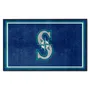 Fan Mats Seattle Mariners 4Ft. X 6Ft. Plush Area Rug