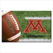 Fan Mats Minnesota Golden Gophers Rubber Scraper Door Mat