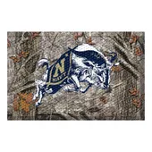 Fan Mats Naval Academy Rubber Scraper Camo Door Mat