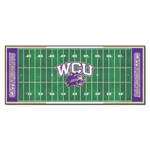 Fan Mats Western Carolina Catamounts Field Runner Mat - 30In. X 72In.