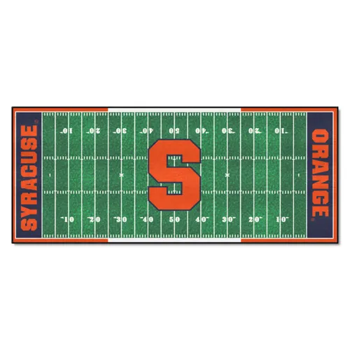 Fan Mats Syracuse Orange Field Runner Mat - 30In. X 72In.