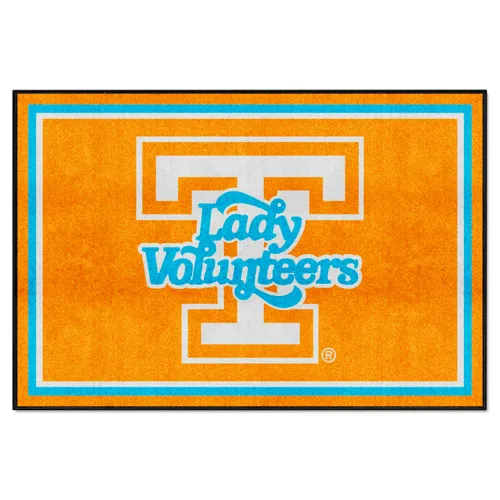 Fan Mats Tennessee Volunteers 5Ft. X 8 Ft. Plush Area Rug, Lady Volunteers