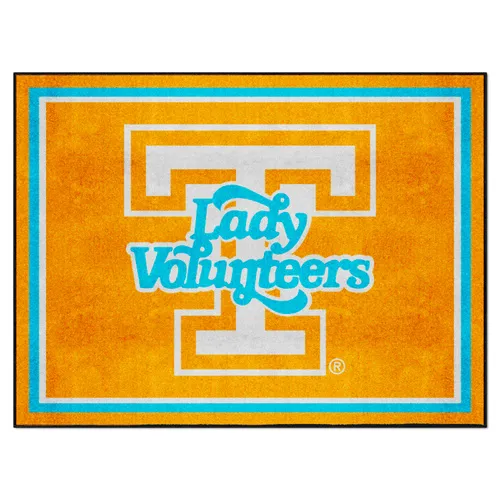 Fan Mats Tennessee Volunteers 8Ft. X 10 Ft. Plush Area Rug, Lady Volunteers