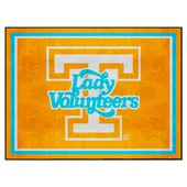 Fan Mats Tennessee Volunteers 8Ft. X 10 Ft. Plush Area Rug, Lady Volunteers