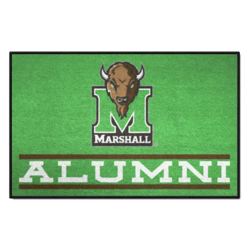 Fan Mats Marshall Thundering Herd Starter Mat Accent Rug - 19In. X 30In. Alumni Starter Mat