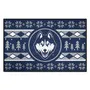 Fan Mats Uconn Huskies Holiday Sweater Starter Mat Accent Rug - 19In. X 30In.