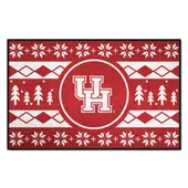 Fan Mats Houston Cougars Holiday Sweater Starter Mat Accent Rug - 19In. X 30In.