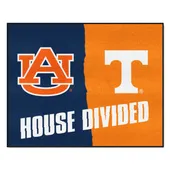 Fan Mats House Divided - Auburn / Tennessee House Divided House Divided Rug - 34 In. X 42.5 In.