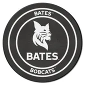 Fan Mats Bates College Bobcats Hockey Puck Rug - 27In. Diameter