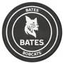 Fan Mats Bates College Bobcats Hockey Puck Rug - 27In. Diameter