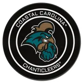 Fan Mats Coastal Carolina Hockey Puck Rug - 27In. Diameter