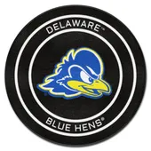 Fan Mats Delaware Hockey Puck Rug - 27In. Diameter