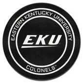 Fan Mats Eastern Kentucky Hockey Puck Rug - 27In. Diameter