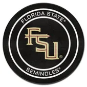 Fan Mats Florida State Hockey Puck Rug - 27In. Diameter