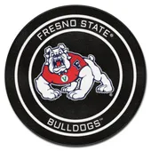 Fan Mats Fresno State Hockey Puck Rug - 27In. Diameter