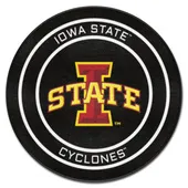 Fan Mats Iowa State Hockey Puck Rug - 27In. Diameter